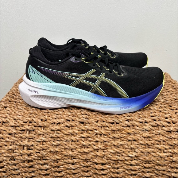 Asics Sneakers Gel-Kayano 30 Women’s Size 10 Walking Running Shoe 1012B357 Black - Picture 1 of 12
